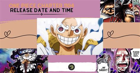 one piece 1104 release date|One Piece Chapter 1104: Release Date and Time,。